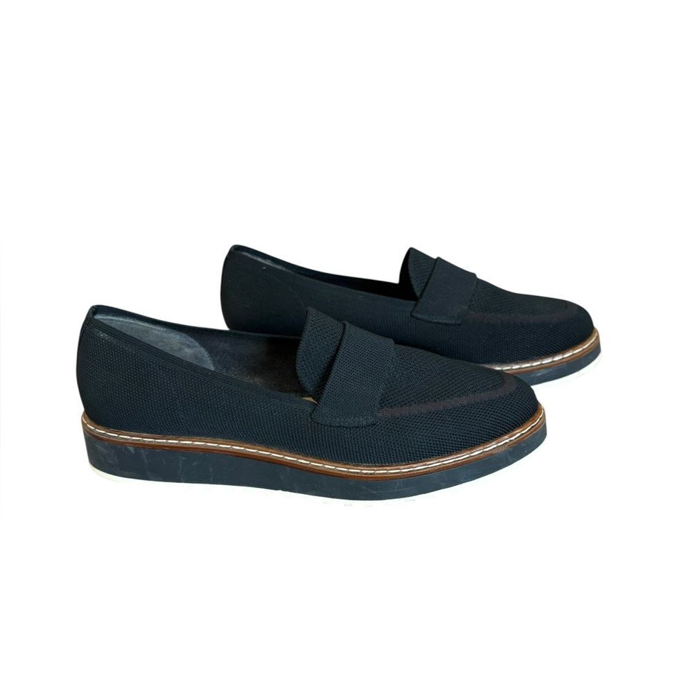 Me Too Barrett Loafer Platform Slip On Shoe Womens Size 10 Black